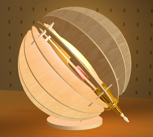 Globe Lamp